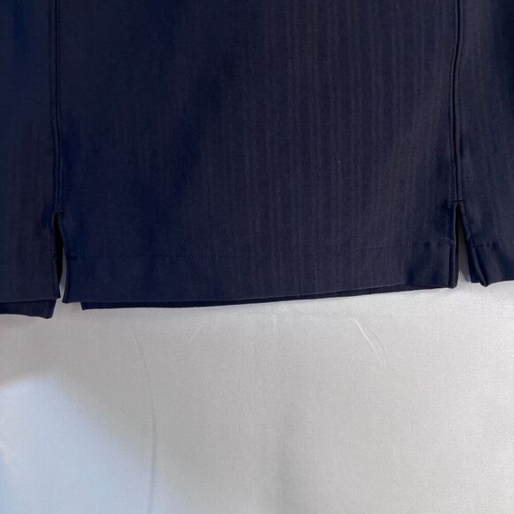 Under Armour Performance Black Golf Mini Skirt Side Zip Front Slits Size 8 MD - Picture 5 of 12